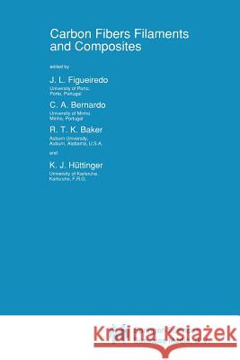 Carbon Fibers Filaments and Composites J. L. Figueiredo Carlos A R. T. K. Baker 9789401568494 Springer - książka