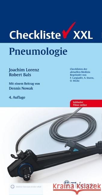 Checkliste Pneumologie Bals, Robert; Lorenz, Joachim 9783131150745 Thieme, Stuttgart - książka