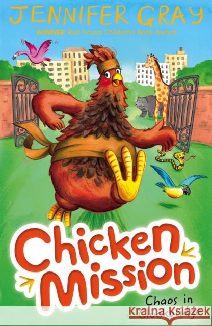 Chicken Mission - Chaos in Cluckbridge Jennifer Gray 9780571298310 FABER CHILDREN'S BOOKS - książka