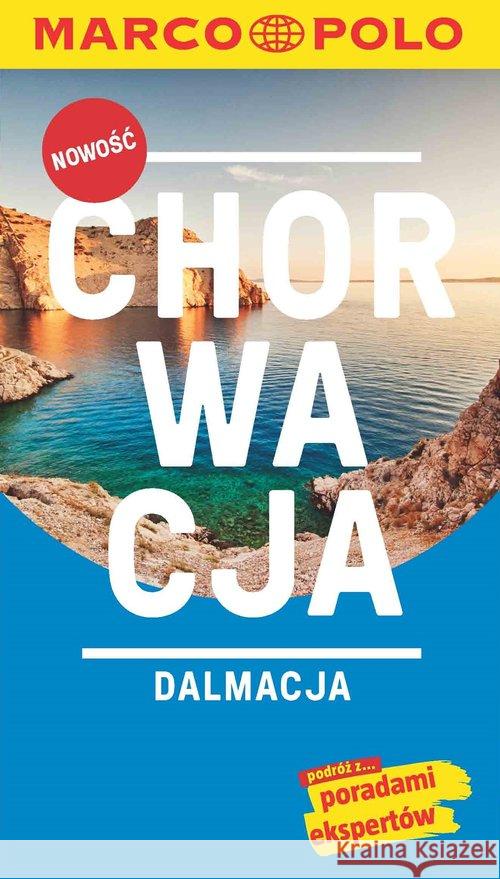 Chorwacja Dalmacja - przewodnik z mapą w etui  9788380096189 Euro Pilot - książka