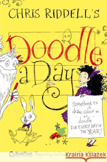 Chris Riddell's Doodle-a-Day: Something to Draw, Colour In or Doodle - For Every Day of the Year! Chris Riddell 9781035042616 Pan Macmillan - książka