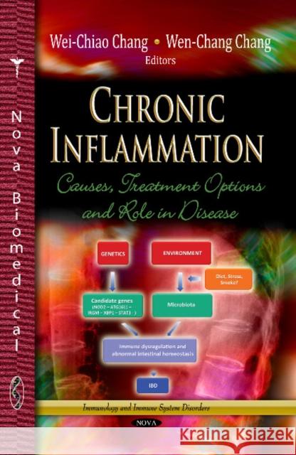 Chronic Inflammation: Causes, Treatment Options & Role in Disease Wei-Chiao Chang, Wen-Chang Chang 9781628080940 Nova Science Publishers Inc - książka