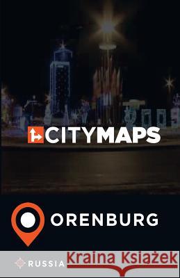 City Maps Orenburg Russia James McFee 9781545103005 Createspace Independent Publishing Platform - książka