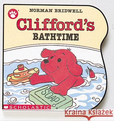 Clifford's Bathtime Norman Bridwell 9780590447355 Cartwheel Books - książka