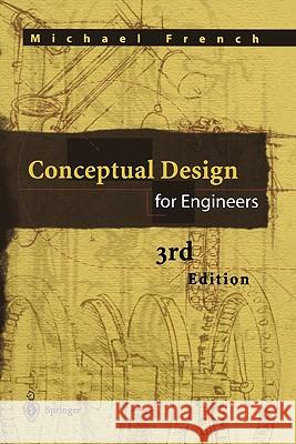 Conceptual Design for Engineers Michael Joseph French 9781849968539 Springer - książka