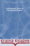 Contemporary Issues in Quantitative Finance A. Inci 9781032101156 Routledge