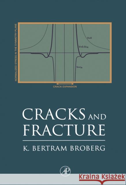 Cracks and Fracture K. Bertram Broberg 9780121341305 Academic Press - książka