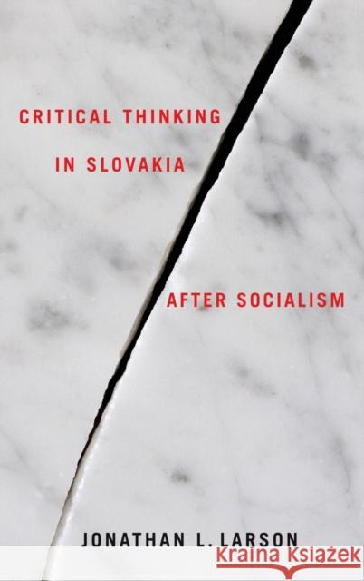 Critical Thinking in Slovakia After Socialism Larson, Jonathan 9781580464376  - książka