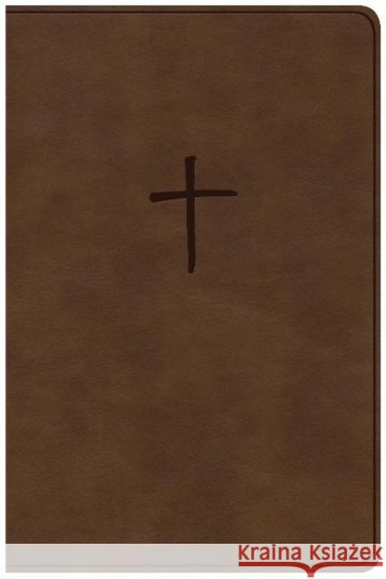 CSB Compact Bible, Brown Leathertouch, Value Edition Csb Bibles by Holman 9781535905718 Holman Bibles - książka