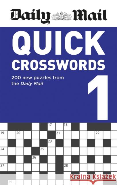 Daily Mail Quick Crosswords Volume 1 Daily Mail 9780600636236 Octopus Publishing Group - książka
