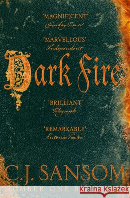 Dark Fire C J Sansom 9781447285847 Pan Macmillan - książka