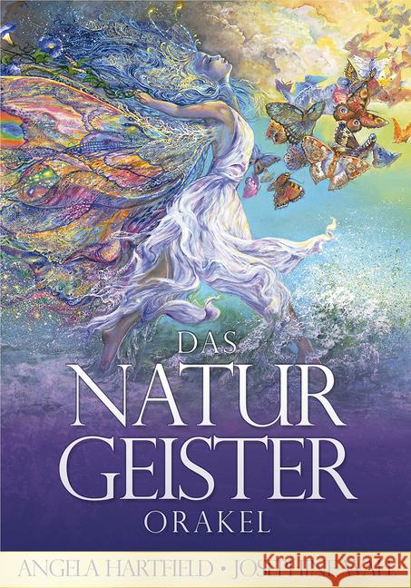 Das Naturgeister-Orakel, Orakelkarten u. Buch : Set Hartfield, Angela 9783894276959 Aquamarin - książka