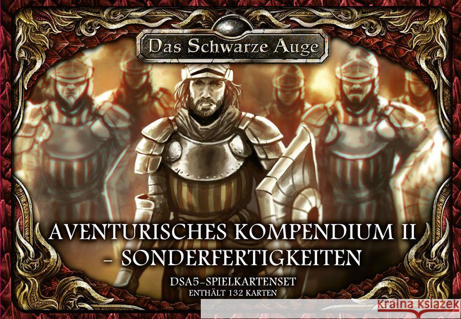 Das Schwarze Auge, Kompendium II - Sonderfertigkeiten : DSA5-Spielkartenset Spohr, Alex 9783963310058 Ulisses Spiele - książka