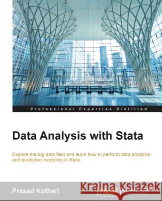 Data Analysis with STATA Kothari, Prasad 9781782173175 Packt Publishing - książka