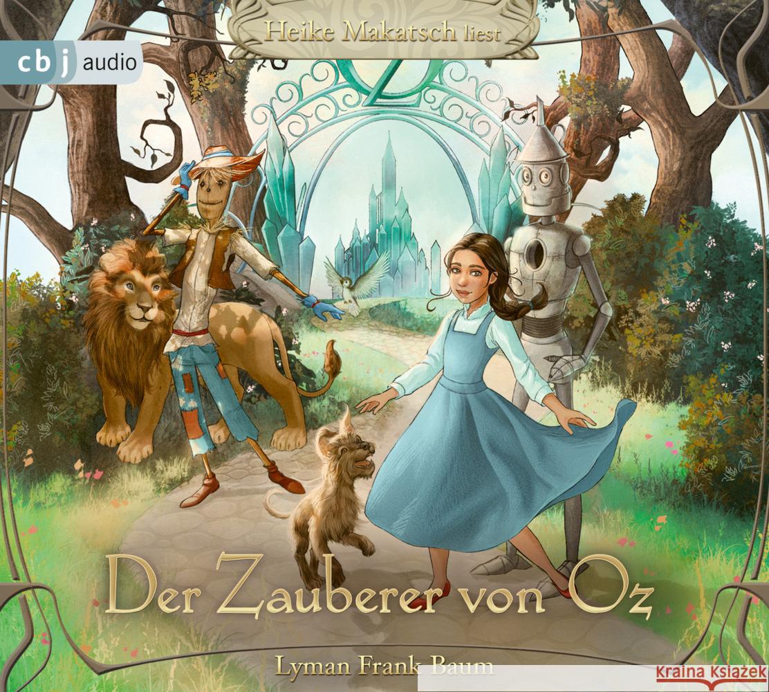 Der Zauberer von Oz, 4 Audio-CD Baum, Lyman Frank 9783837162165 cbj audio - książka