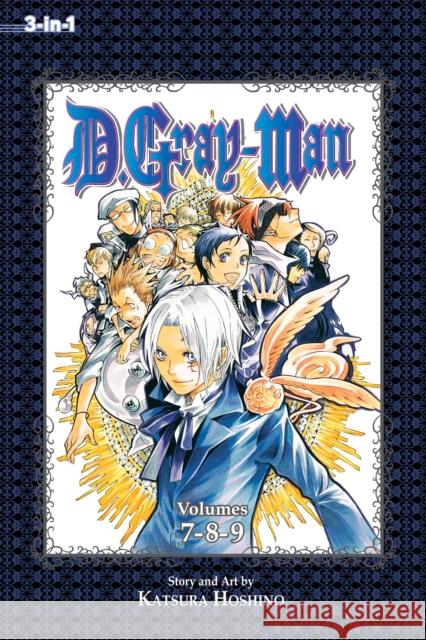 D.Gray-man (3-in-1 Edition), Vol. 3: Includes vols. 7, 8 & 9 Katsura Hoshino 9781421555690 Viz Media - książka