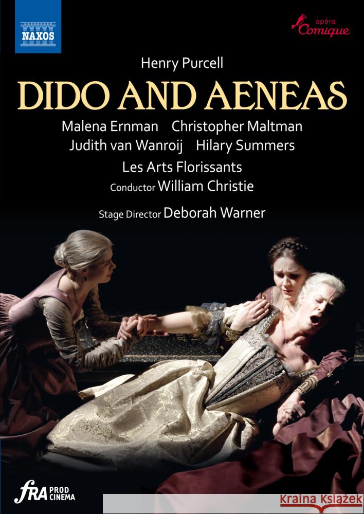 Dido and Aeneas, 1 DVD Purcell, Henry 0747313570959 Naxos Audiovisual - książka