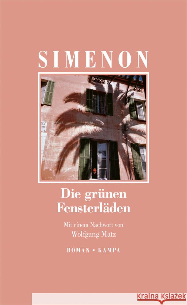 Die grünen Fensterläden Simenon, Georges 9783311133704 Kampa Verlag - książka