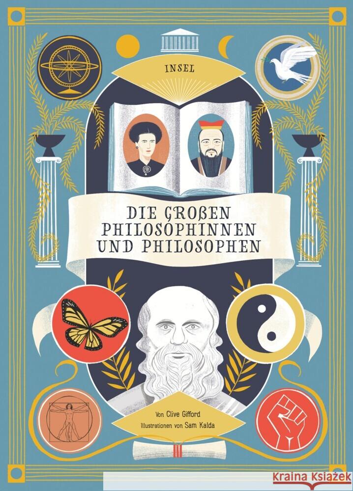 Die großen Philosophinnen und Philosophen Gifford, Clive 9783458179726 Insel Verlag - książka