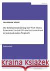 Die Institutionalisierung der New Home Economics in den USA und in Deutschland im internationalen Vergleich Schmidt, Lena-Johanna 9783668946712 Grin Verlag
