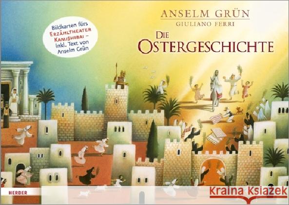Die Ostergeschichte. Bildkarten fürs Erzähltheater Kamishibai Grün, Anselm 4040808713968 Herder, Freiburg - książka