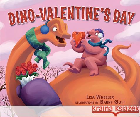 Dino-Valentine's Day Lisa Wheeler Barry Gott 9781512403190 Carolrhoda Books (R) - książka