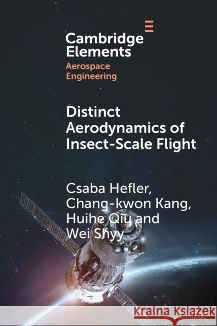 Distinct Aerodynamics of Insect-Scale Flight Csaba Hefler Chang-Kwon Kang Huihe Qiu 9781108812719 Cambridge University Press - książka