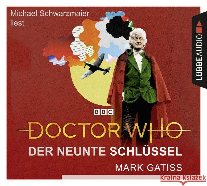 Doctor Who - Der neunte Schlüssel, 4 Audio-CDs : Gekürzte Ausgabe, Lesung Gatiss, Mark 9783785756805 Bastei Lübbe - książka