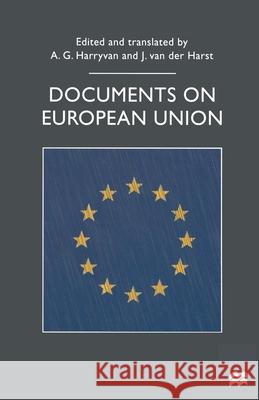 Documents on European Union A Harryvan 9780333658680  - książka