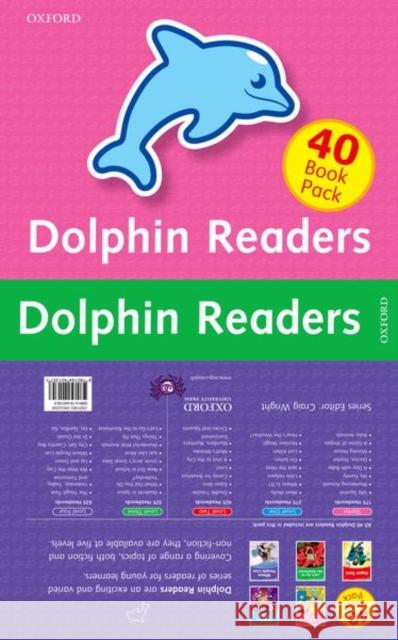 Dolphin Readers: Level 4: 625-Word Vocabulary Dolphin Readers Pack (40 Titles)  9780194401357 Oxford University Press - książka