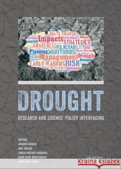 Drought: Research and Science-Policy Interfacing  9781138027794 Taylor & Francis Group - książka