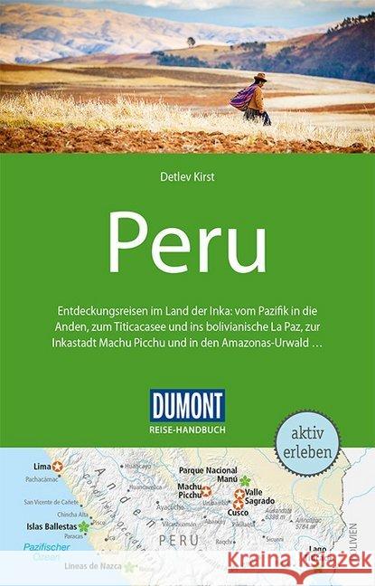 DuMont Reise-Handbuch Reiseführer Peru : mit Extra-Reisekarte Kirst, Detlev 9783770181490 DuMont Reiseverlag - książka