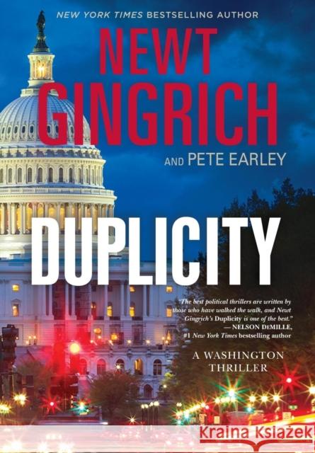 Duplicity Newt Gingrich Pete Earley 9781455530427 Center Street - książka