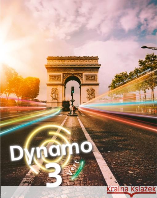 Dynamo 3 Vert Pupil Book (Key Stage 3 French) Gill Ramage 9781292248912 Pearson Education Limited - książka
