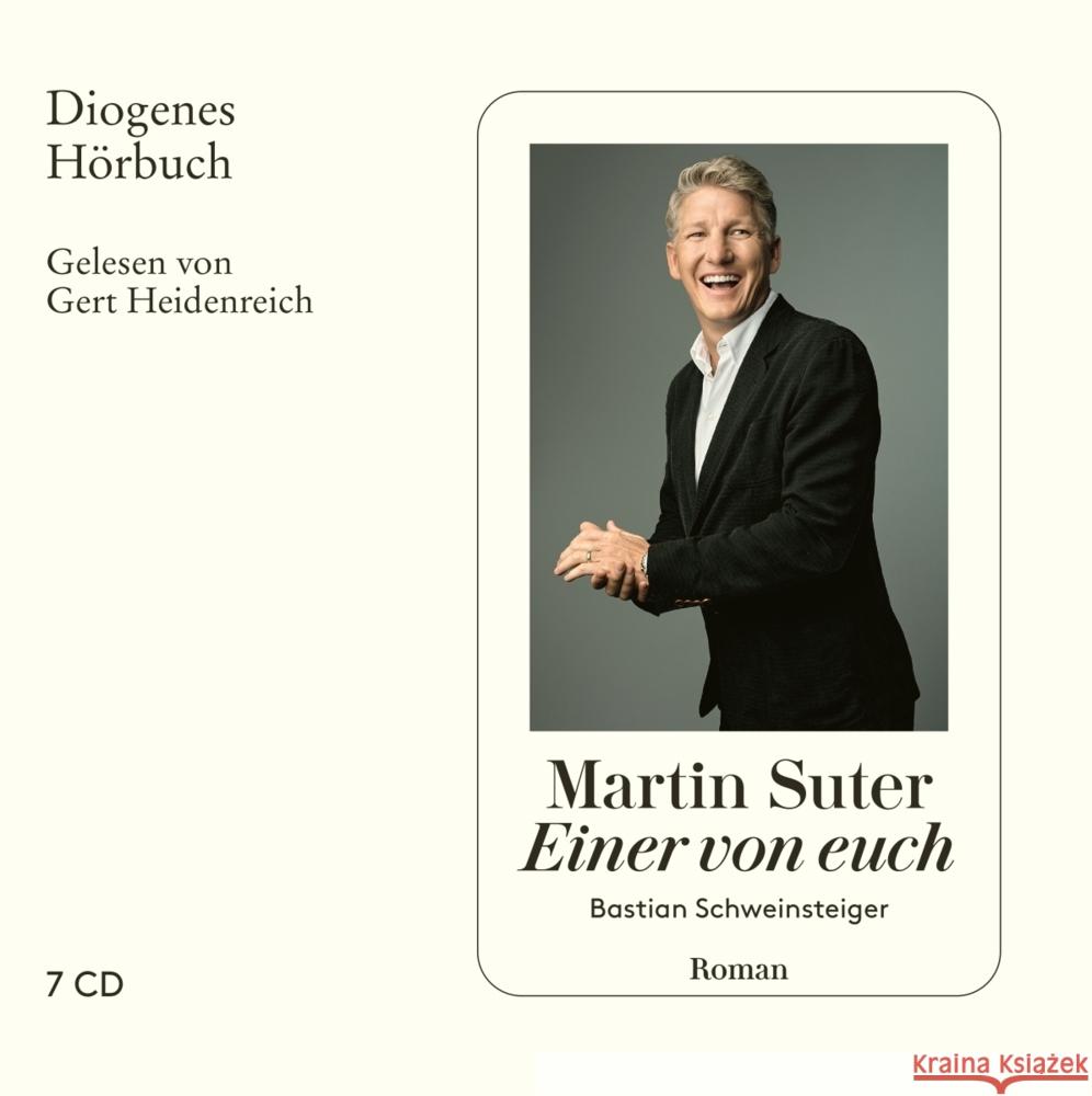 Einer von euch, 7 Audio-CD Suter, Martin 9783257804386 Diogenes - książka