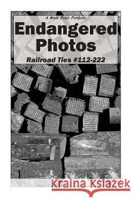 Endangered Photos: Railroad Ties #112-222 Mark Dahle 9781946112101 Mark Dahle Portfolios - książka