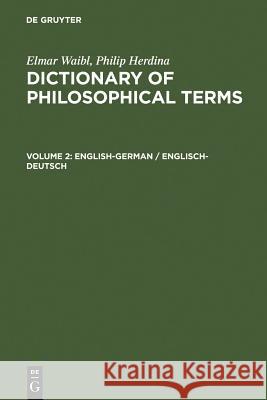 Englisch-Deutsch Elmar Waibl Philip Herdina 9783598113444 K. G. Saur - książka