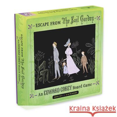 Escape from the Evil Garden: An Edward Gorey Board Game Edward Gorey 9780764986888 Pomegranate Communications - książka
