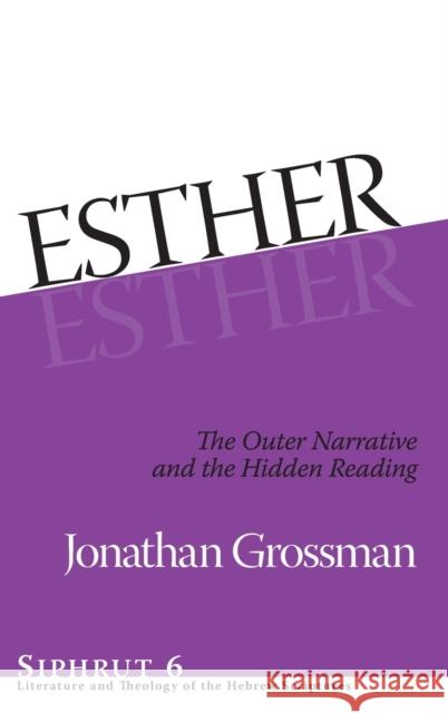 Esther Grossman, Jonathan 9781575062211 Eisenbrauns - książka