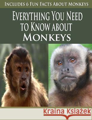 Everything You need To Know About Monkeys Rhinedorf, Nadine 9781489502803 Createspace - książka