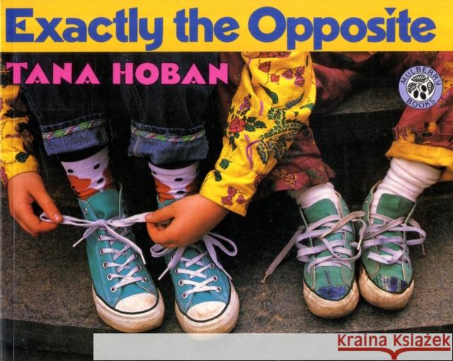 Exactly the Opposite Tana Hoban 9780688154738 Mulberry Books - książka