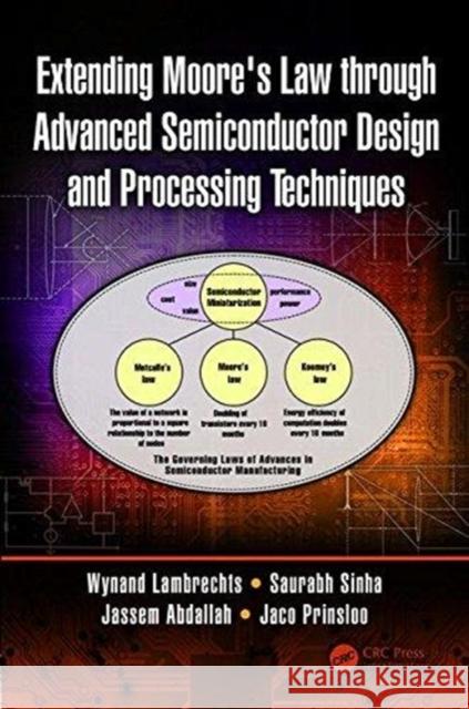 Extending Moore's Law Through Advanced Semiconductor Design and Processing Techniques Wynand Lambrechts Saurabh Sinha Jassem Ahmed Abdallah 9780815370741 CRC Press - książka