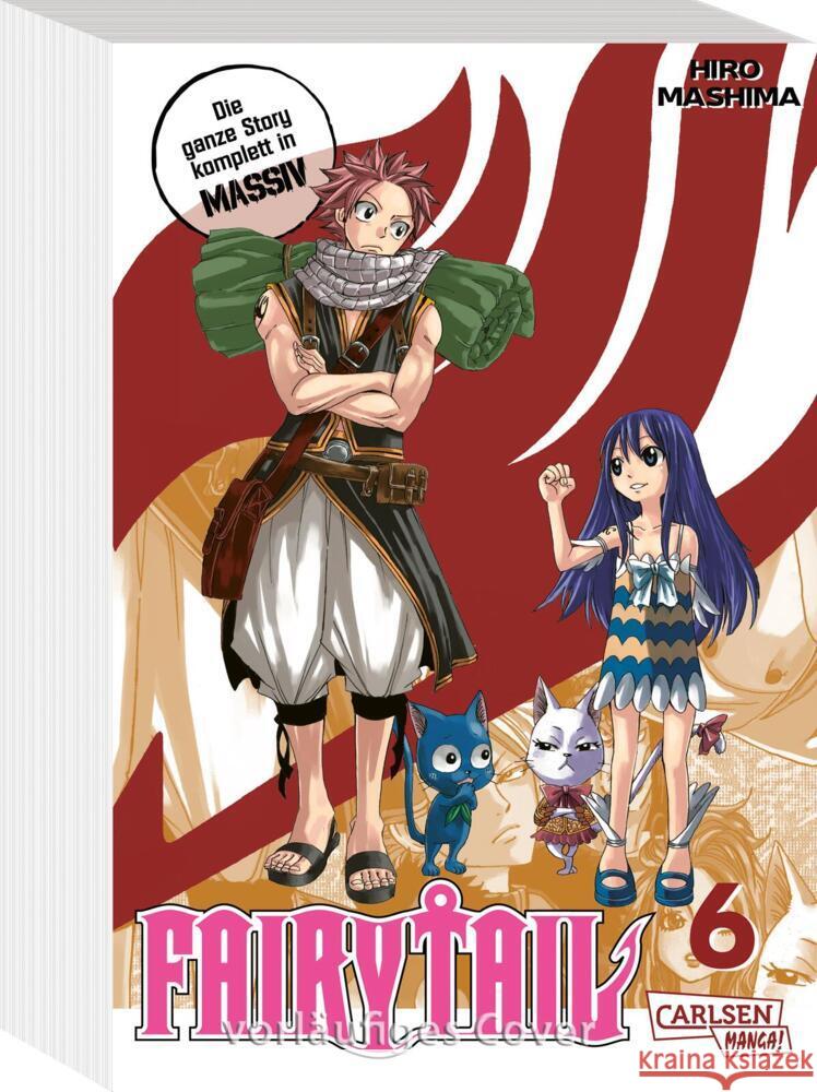 Fairy Tail Massiv 6 Mashima, Hiro 9783551020260 Carlsen Manga - książka