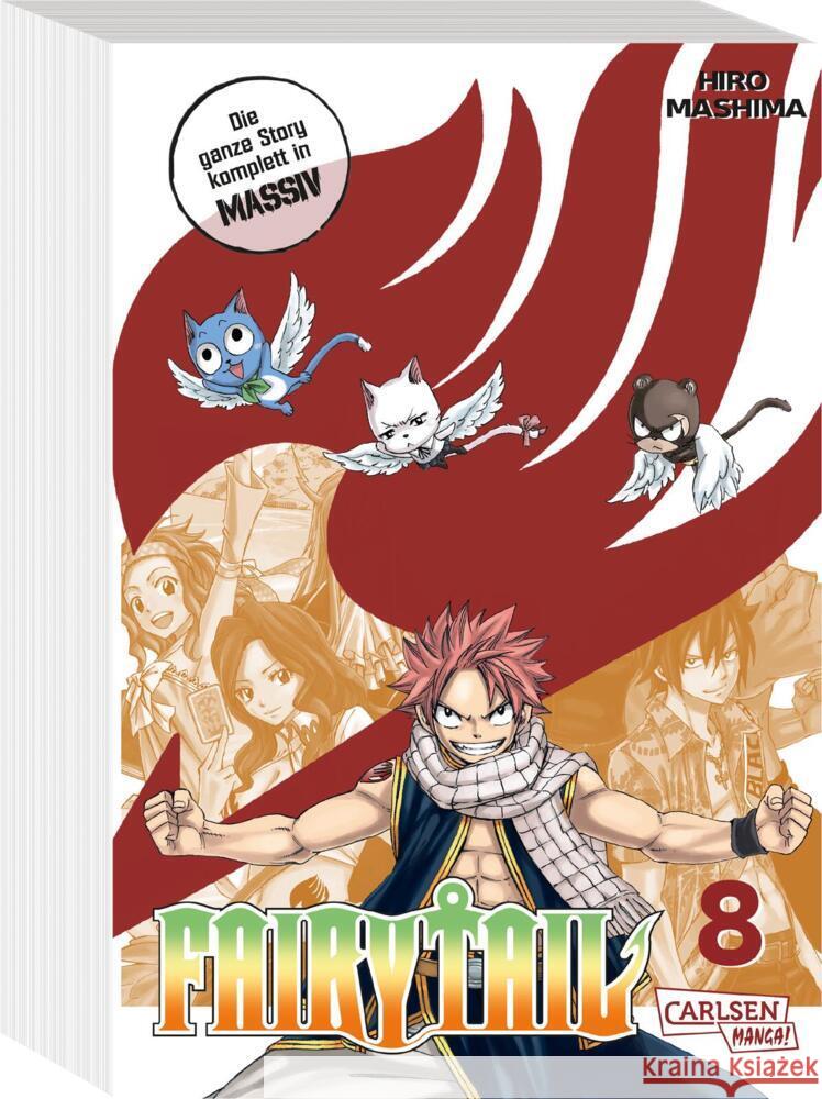 Fairy Tail Massiv 8 Mashima, Hiro 9783551020284 Carlsen Manga - książka