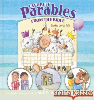 Favorite Parables from the Bible: Stories Jesus Told Nick Butterworth Mick Inkpen 9780310724322 Zonderkidz - książka