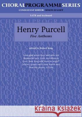 Five Anthems Henry Purcell 9780571515158  - książka