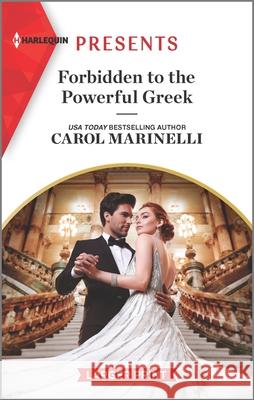 Forbidden to the Powerful Greek Carol Marinelli 9781335569400 Harlequin Presents Larger Print - książka