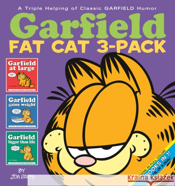 Garfield Fat Cat 3-Pack #1 Davis, Jim 9780345464552 Random House USA Inc - książka