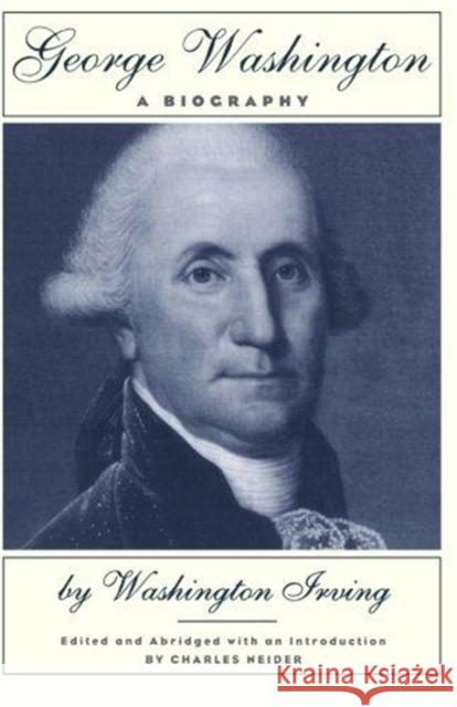 George Washington: A Biography Irving, Washington 9780306805936 Da Capo Press - książka