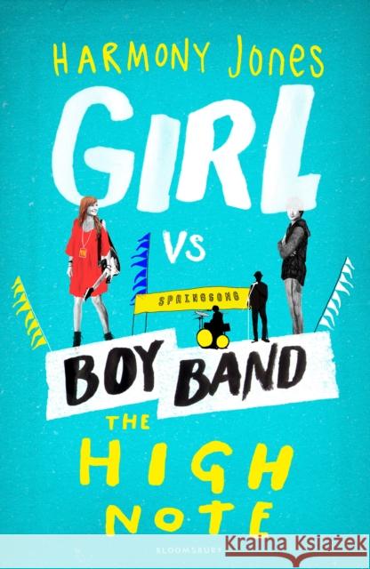 Girl vs. Boy Band - The High Note Jones, Harmony 9781408878279  - książka